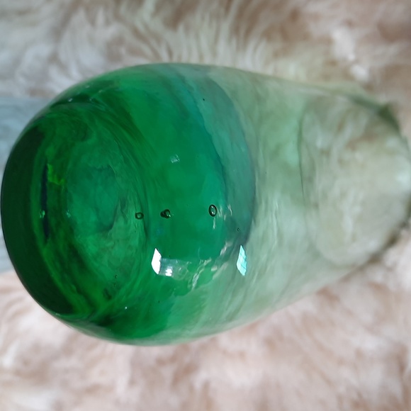 Set of 5 hand-blown coloured 8oz glasses - Picture 6 of 6